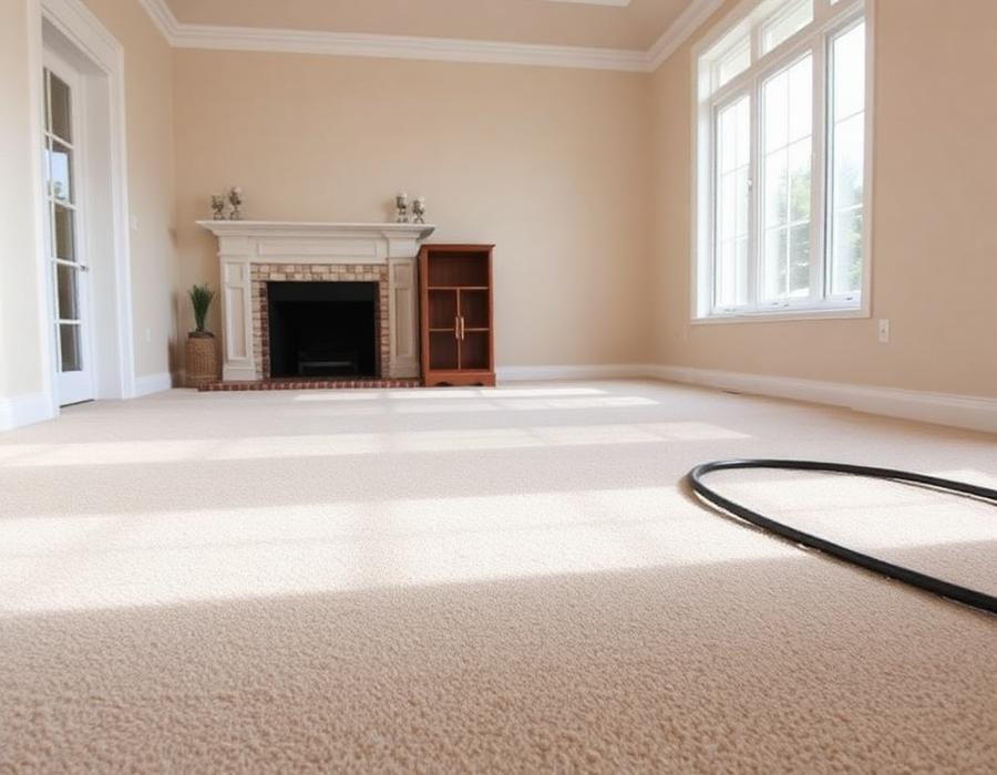 Carpet cleaning after